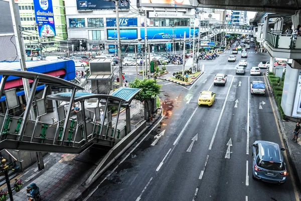 Straßenszene in Bangkok — Stockfoto